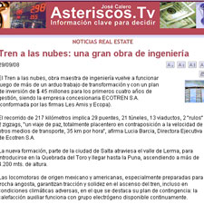 Sitio web asteriscos.tv