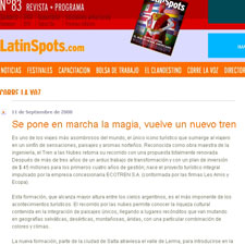 Sitio web LatinSpots.com